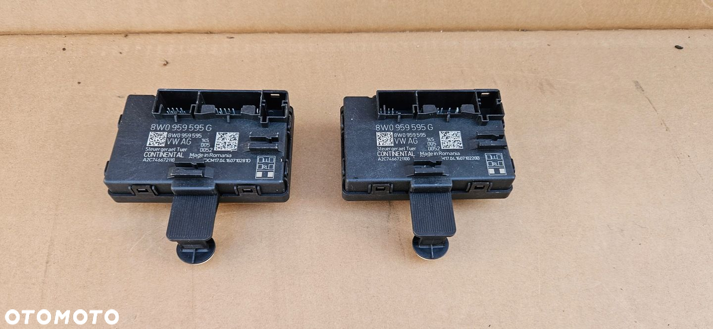 AUDI A4 B9 A5 F5 8W STEROWNIK MODUŁ DRZWI TYŁ TYLNY 8W0959595G - 2