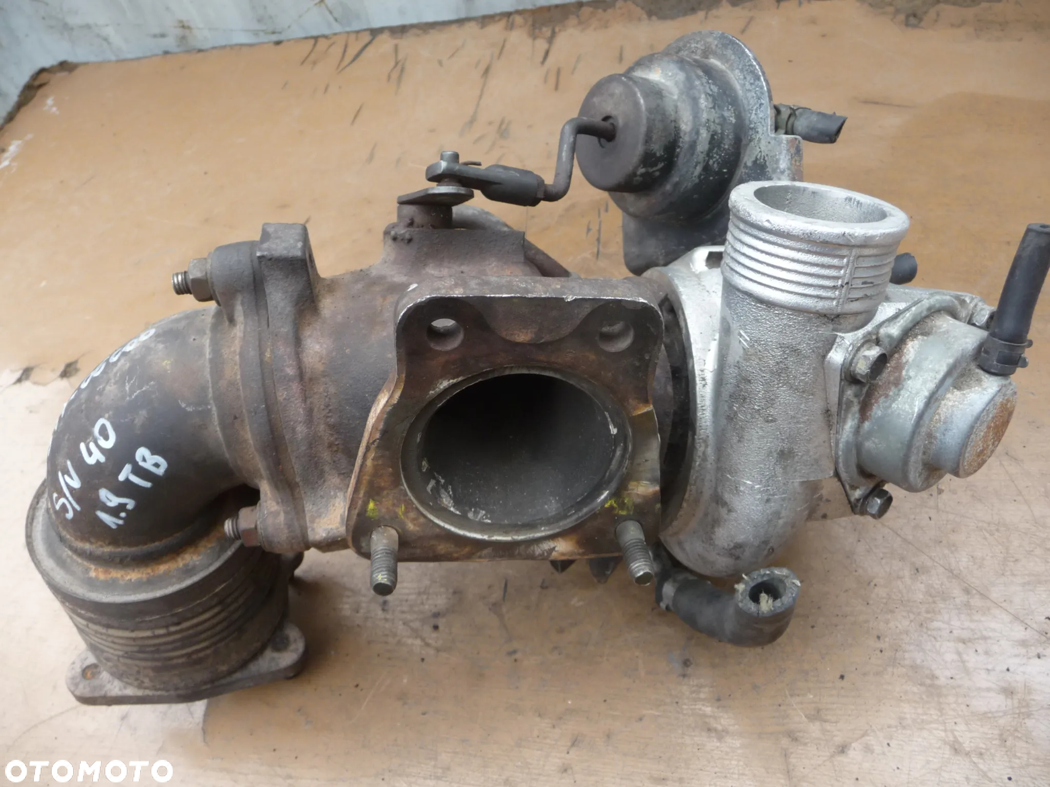 VOLVO S40 V40 95-04 1.9T4 S60 S80 V70 2.5T TURBO BENZYNA TURBINA TURBOSPRĘŻARKA 49377-06000 - 6