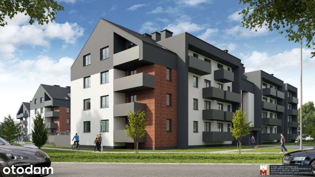 Nowe 3 pokojowe mieszkanie w nowej inwestycji. Wołów ul. Leśna 16