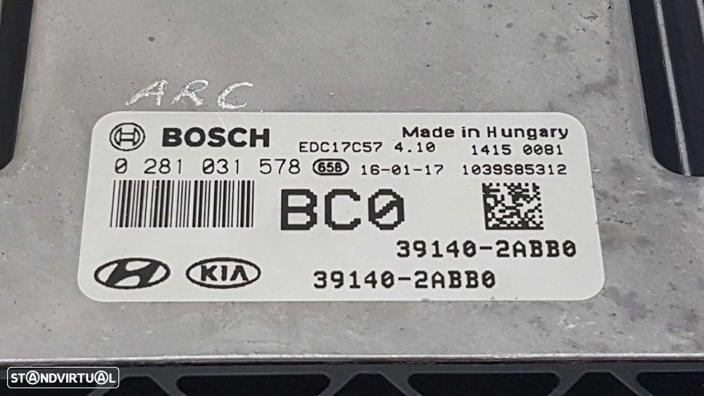 CENTRALINA DO MOTOR UCE HYUNDAI TUCSON KLASS BLUEDRIVE - 2