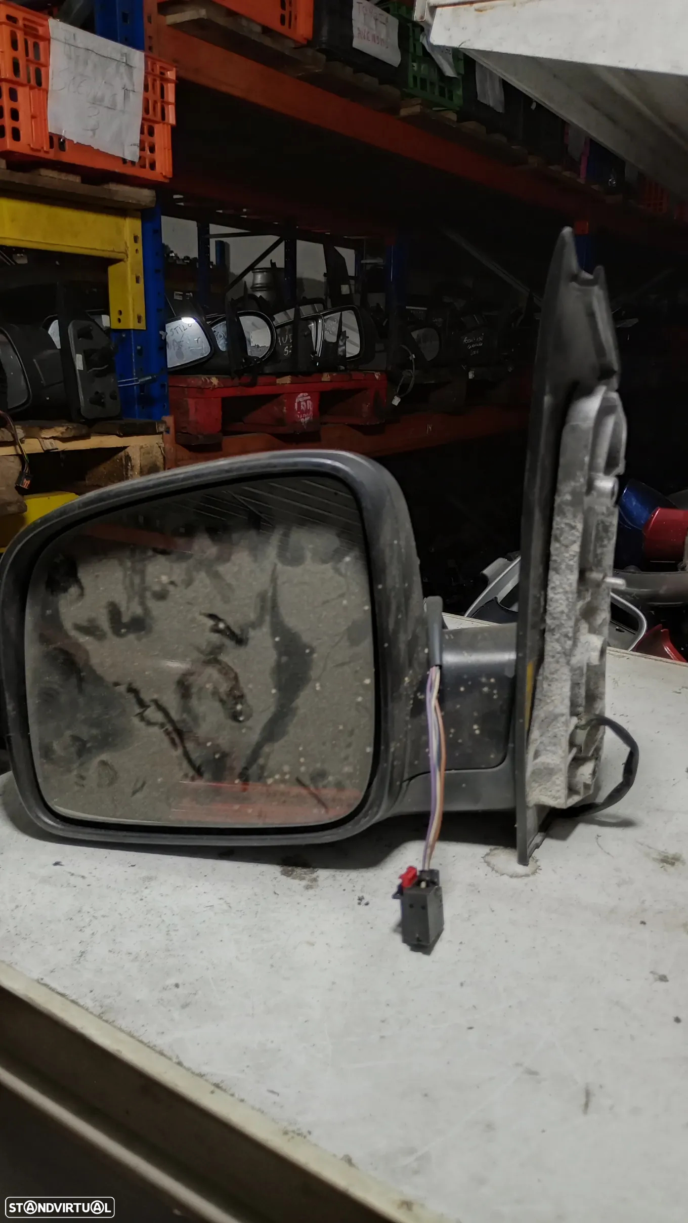 Retrovisor Volkswagen Caddy Esquerdo - 2