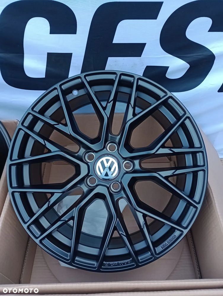 FELGI ALUMINIOWE NOWE  5x112 R18 8J ET30 VOLKSWAGEN GOLF JETTA PASSAT SCIROCCO SHARAN TIGUAN TOUAREG TOURAN ARTEON CC CADDY T-ROC - 6