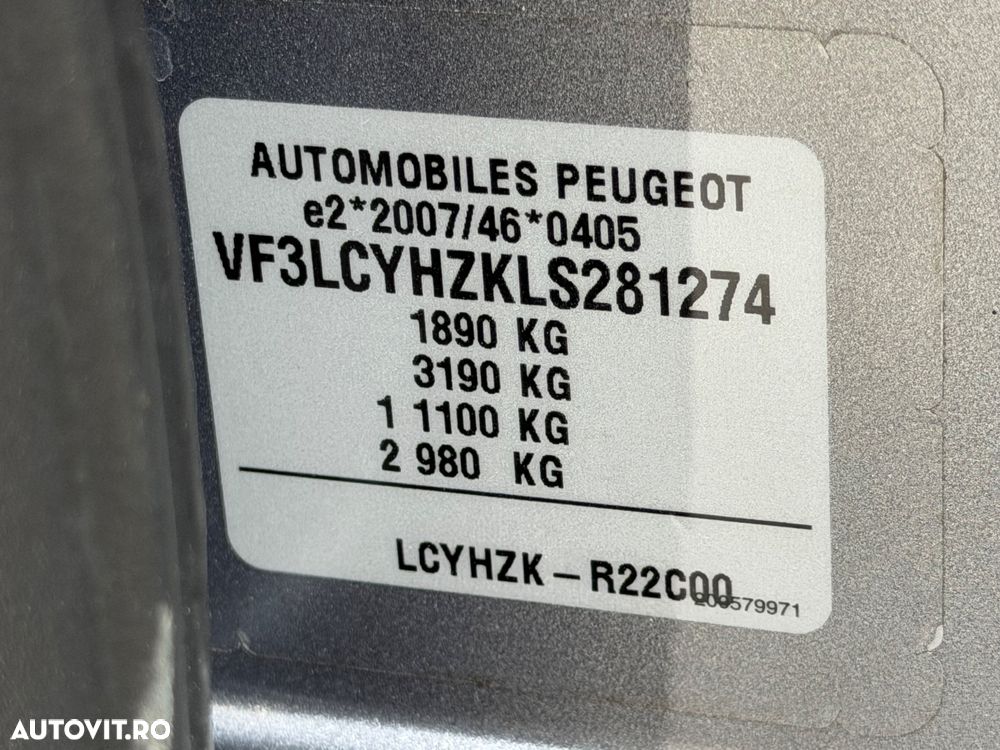 Peugeot 308 BlueHDi FAP 130 EAT8 Stop & Start Allure Pack - 20