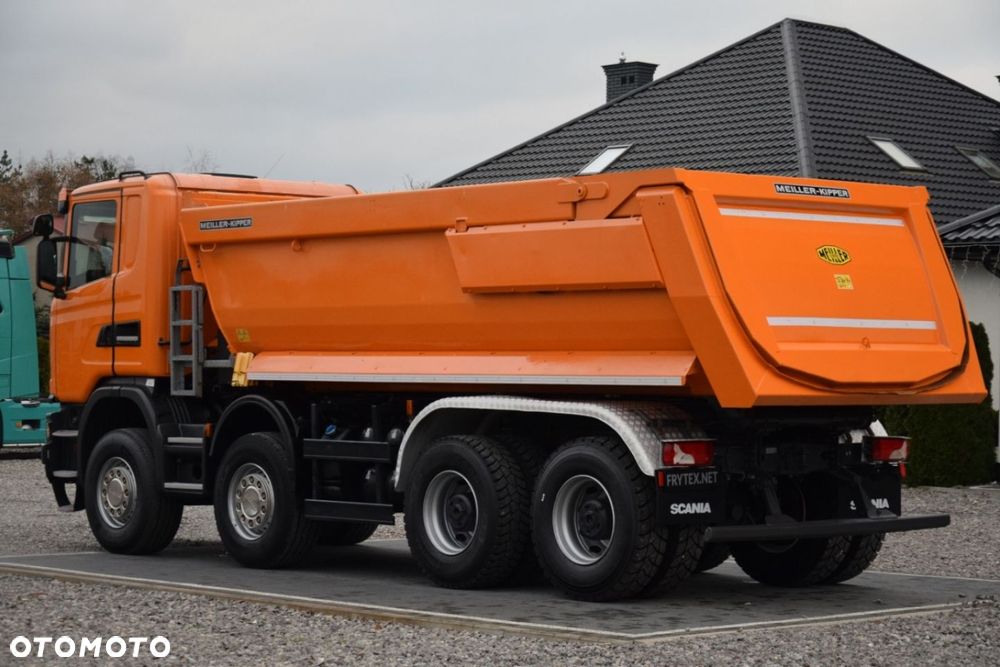 Scania G450 8x4 Meiller Kipper Hydroklapa - 8