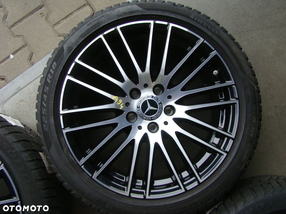 a94 5x112 Mercedes W206 W205 W177 CLA C118 W247 7,5jx18 et40 opony zima 225/45 - 5