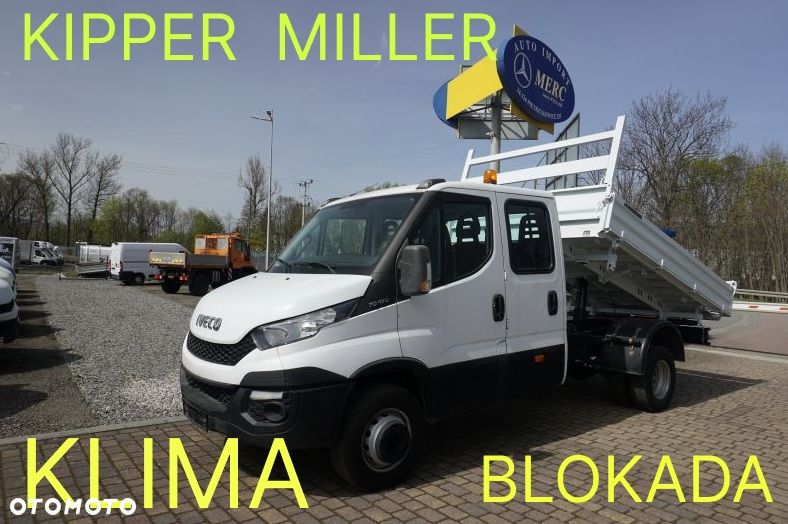 Iveco 70C17 brygadówka doka wywrotka - 1