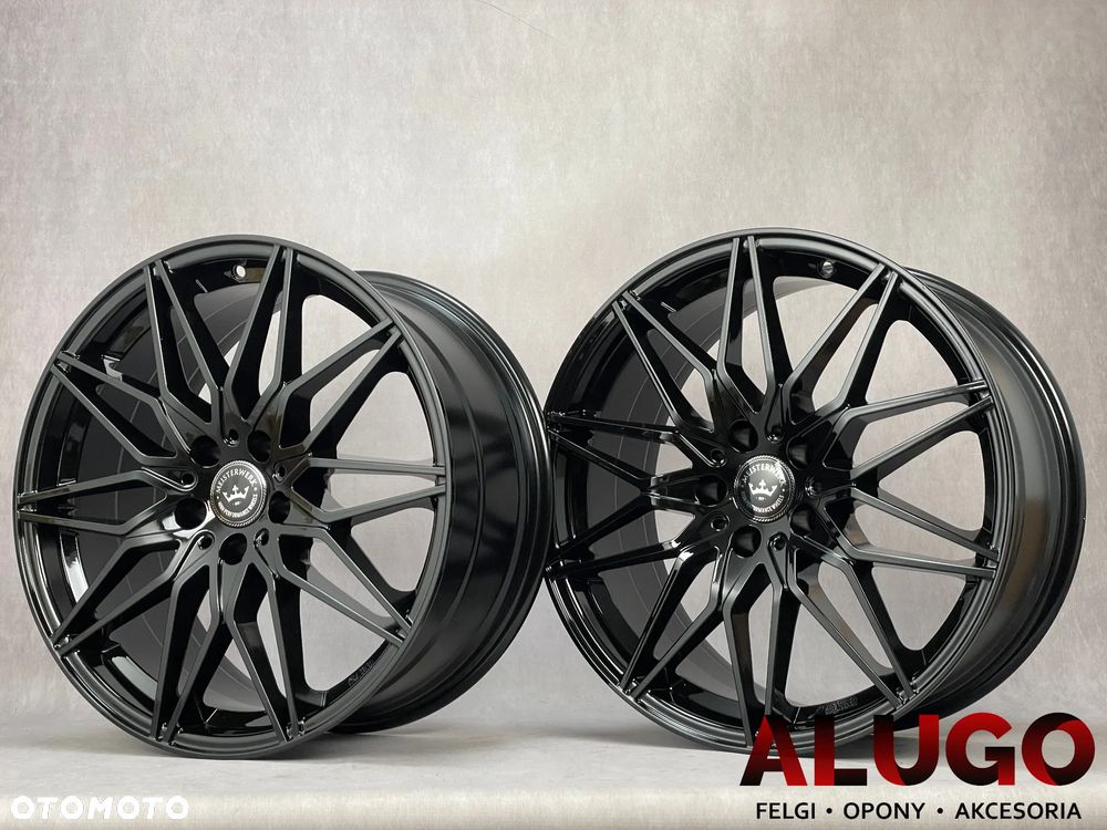 Alufelgi 19 5x112 Felgi Audi A4 A5 A6 A7 BMW G20 G30 G31 Nowe Czarny Połysk - 3