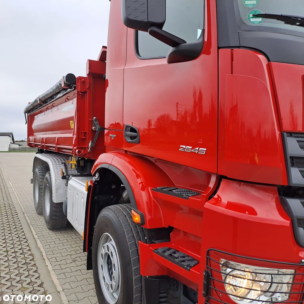 Mercedes-Benz Arocs 2645 / Wywrotka / Meiller - Kipper +Bordmatic / 6x4 z Niemiec / Nowe opony 100% - 19