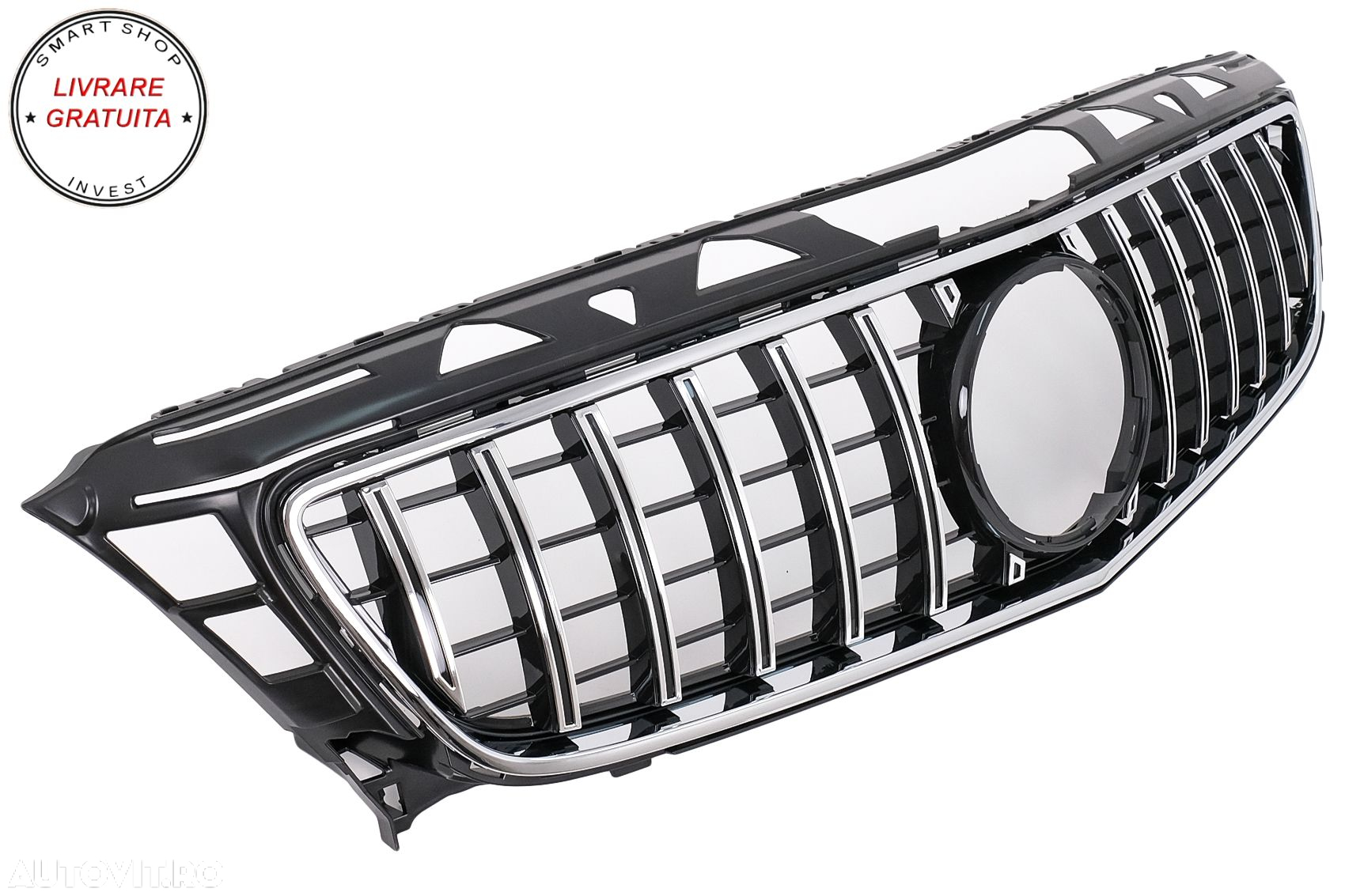 Grila Centrala Mercedes CLS W218 C218 (2011-2014) X218 Shooting Brake (2012-2014) - livrare gratuita - 4