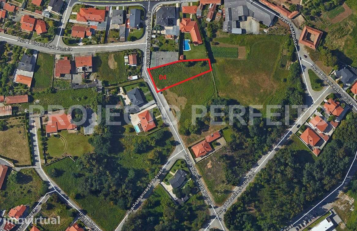 Lote de Terreno  Venda em Paços de Brandão,Santa Maria da Feira - Grande imagem: 2/4