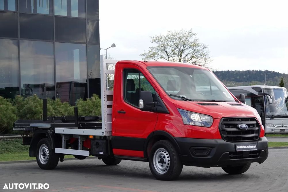 Ford TRANSIT 350 / PLATFORMĂ / MANUALĂ / 3 LOCURI / MASĂ NETĂ 3500 KG / - 7