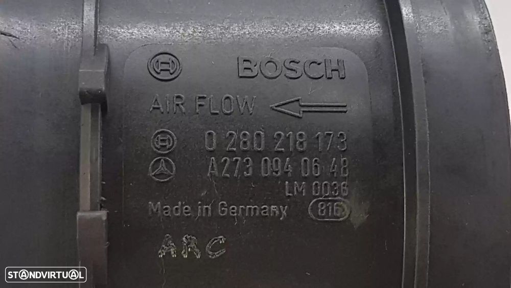 MEDIDOR DE MASSA DE AR MERCEDES-BENZ CLS 2008 -A2730940648 - 4