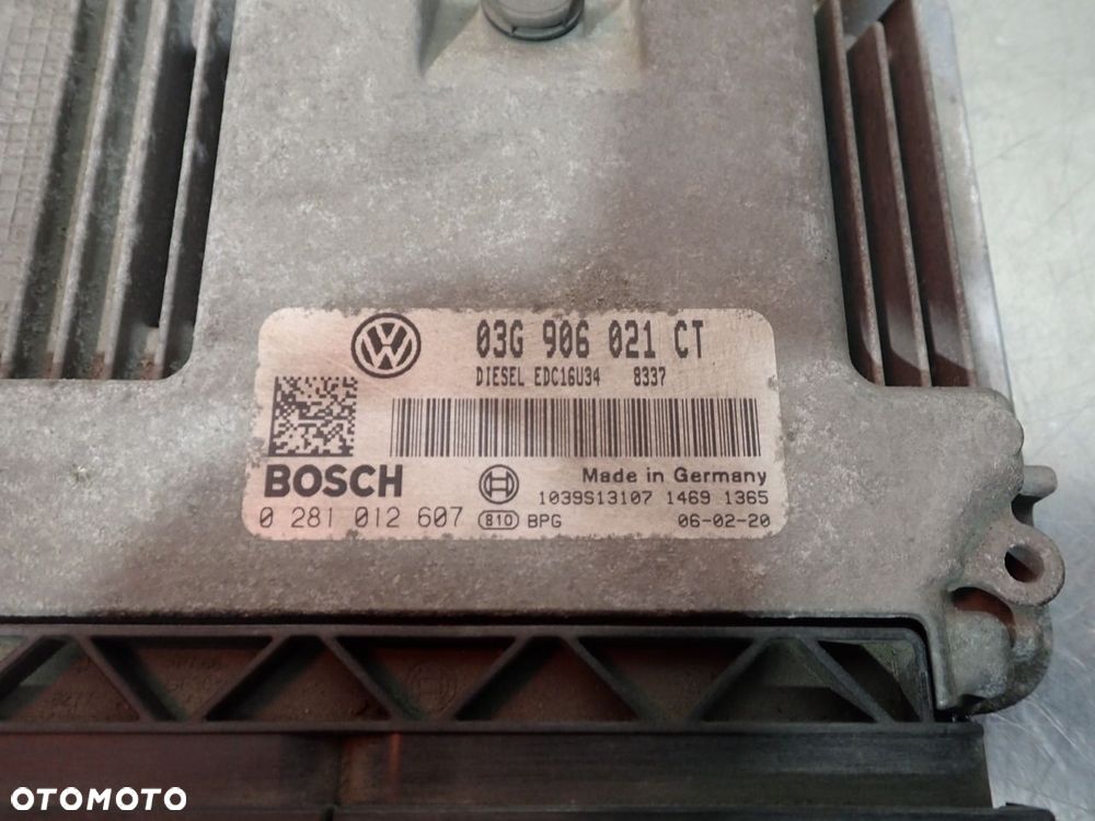KOMPUTER SILNIKA SEAT LEON II 03G906021CT - 2