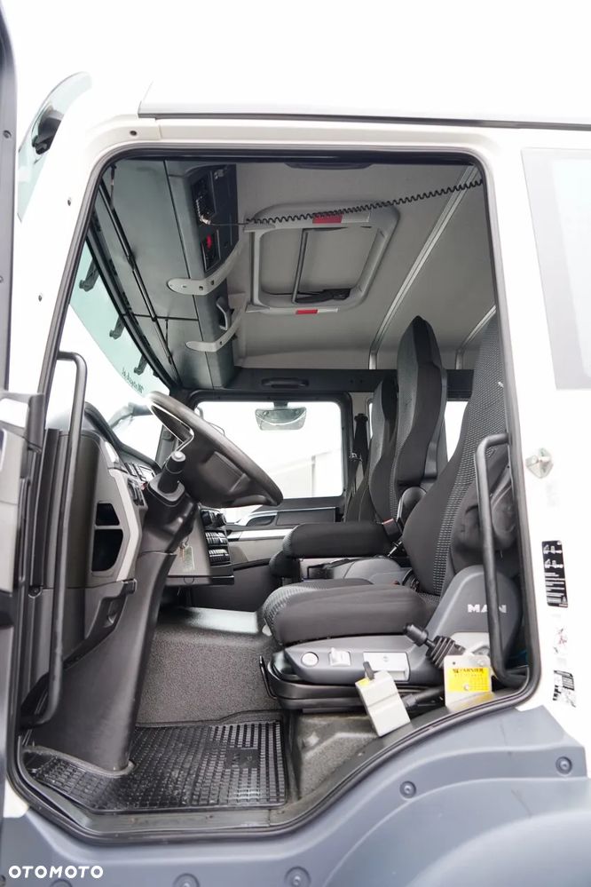 MAN TGM 18.340 / 4X2 / 3 STRONNA WYWROTKA / HYDROBURTA / BRYGADÓWKA 7 MIEJSC / BORDMATIC - 24