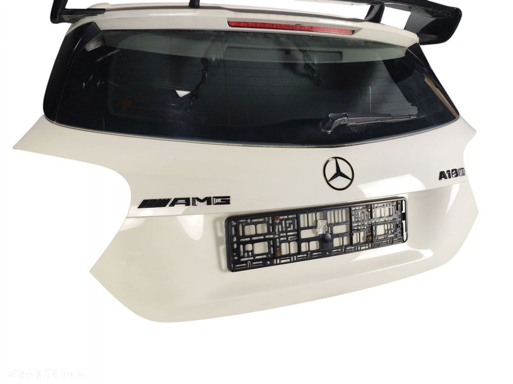 KLAPA BAGAŻNIKA TYŁ MERCEDES A W176 (2012-2015) AMG KOD LAKIERU 650 - 3