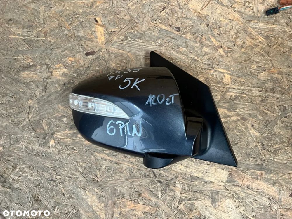 HYUNDAI IX35 IX 35 Lusterko prawe Kod lakieru: 5K 6pin