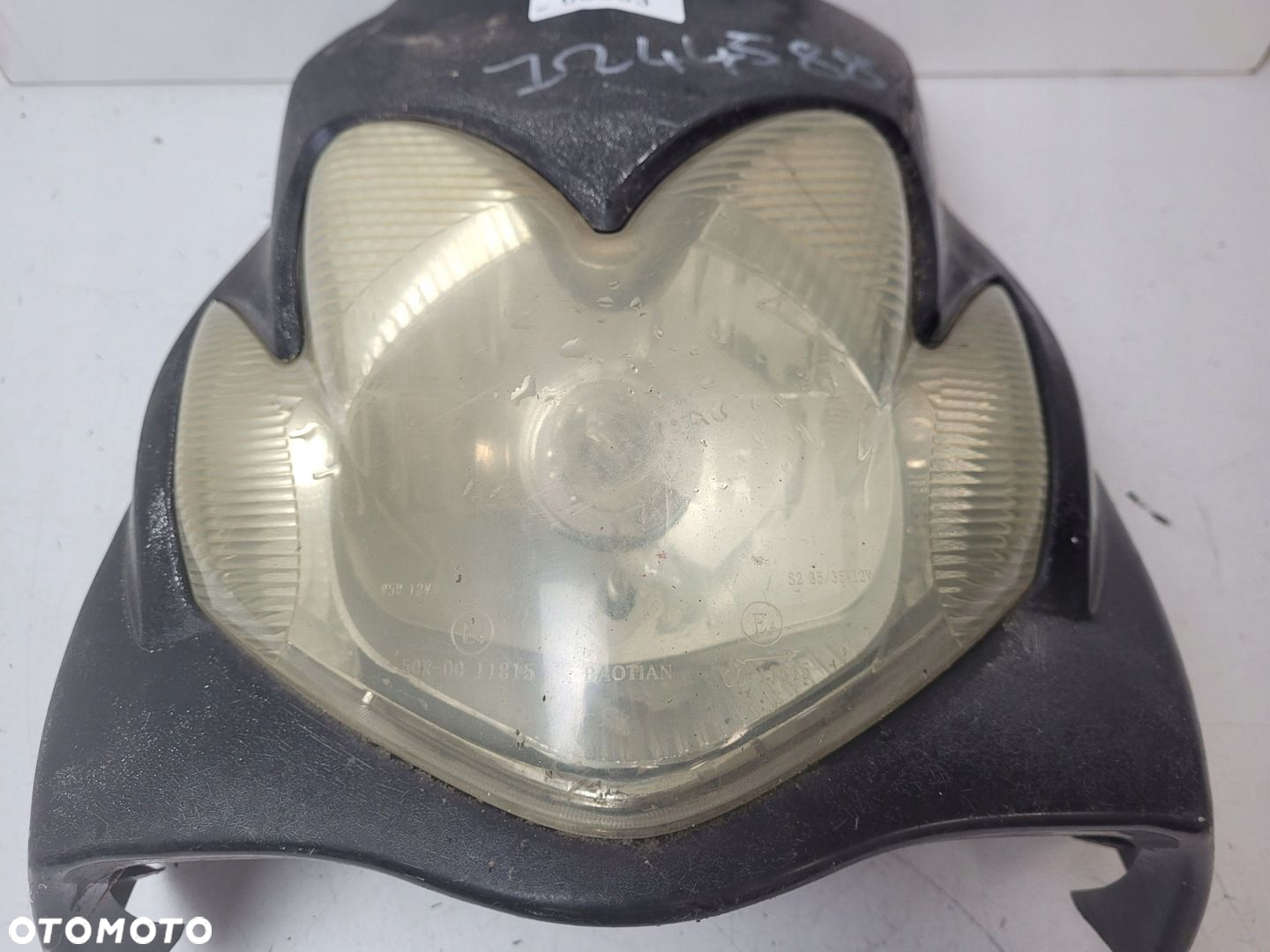 CZACHA CZASZA  LAMPA PRZÓD DO SKUTERA CHIŃSKIEGO - 3