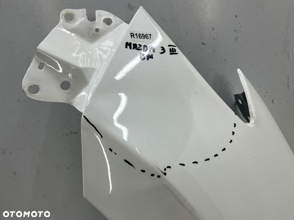 Błotnik Mazda 3 III BM 13-18r. lewy przedni lewy przód zamiennik - 7