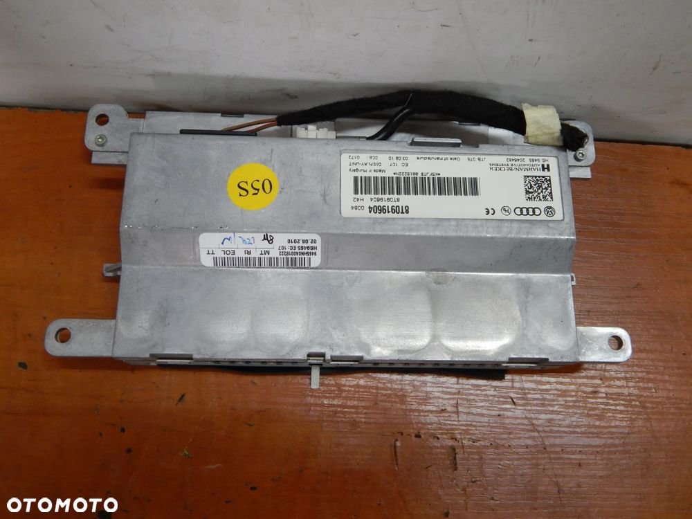 Przełącznik tuner radio wyświetalcz navi AUDI A4 s4 B8 A5 A6 c7 08-15 Łuków części - 7