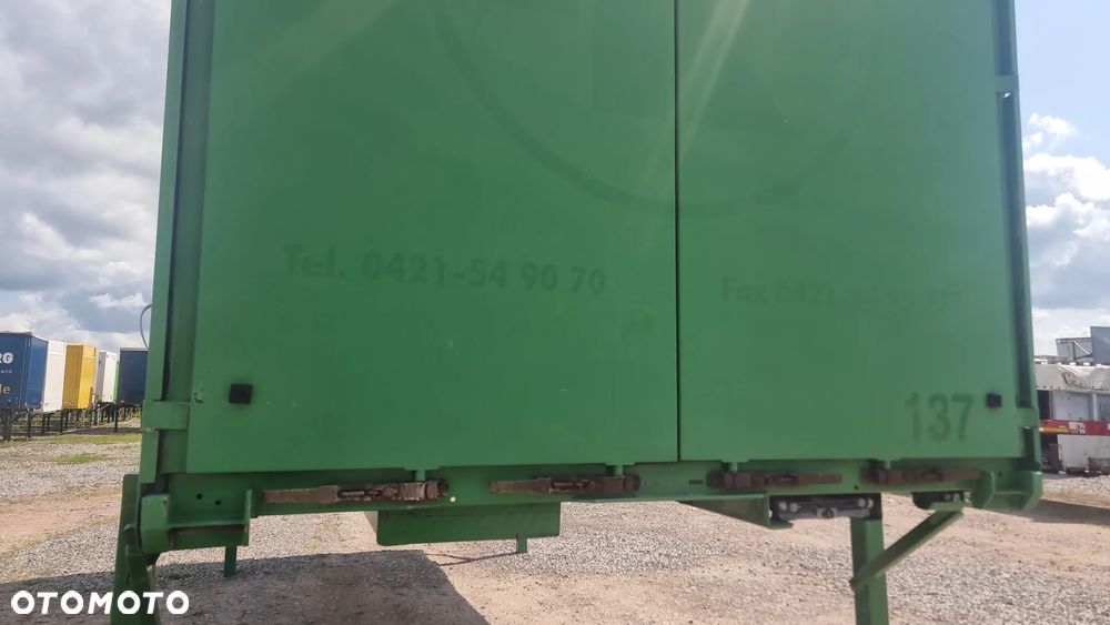 Krone 11.500zł netto ZABUDOWA KRONE BDF 7.45-7.80x2.50 FIRANKA DRZWI - 4