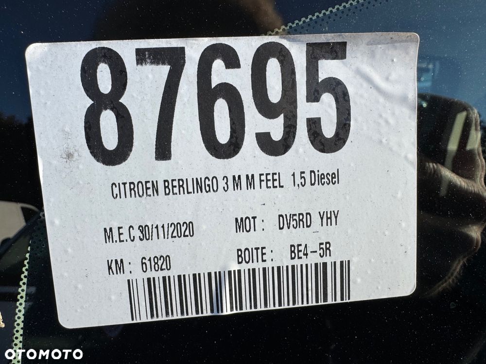 Citroën Berlingo M 1.5 BlueHDI Feel Pack S&S - 25