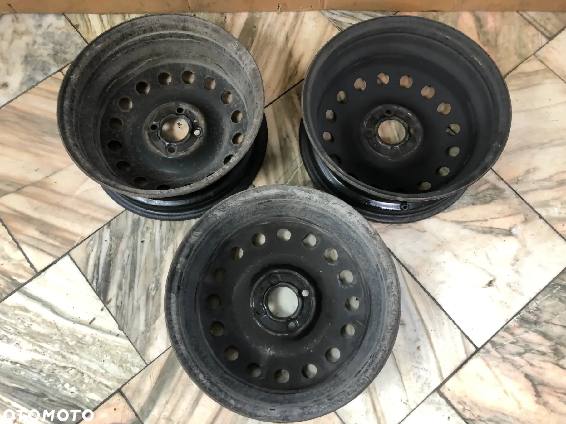 Felgi Stalowe R15 4x100 60,1MM 5,5J ET 45- 3 Szt-Nissan Note E11 - Gwarancja Wysyłka Montaż - 4
