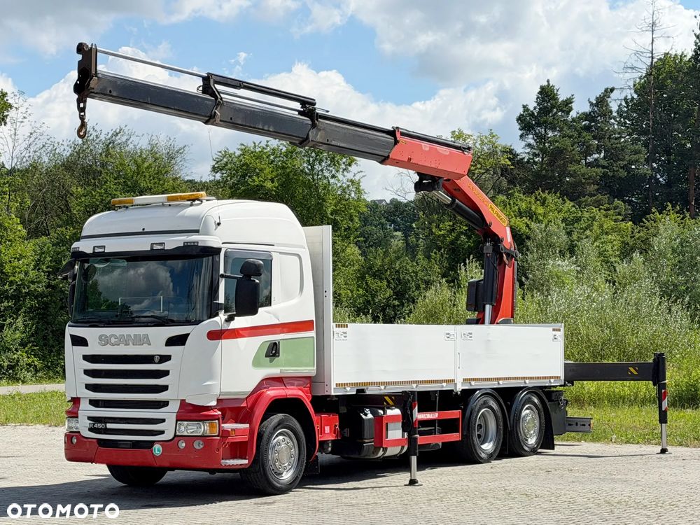 Scania R 450 * SKRZYNIA 6,20 m + PK 34002 - SH B + PILOT * STAN BDB - 2