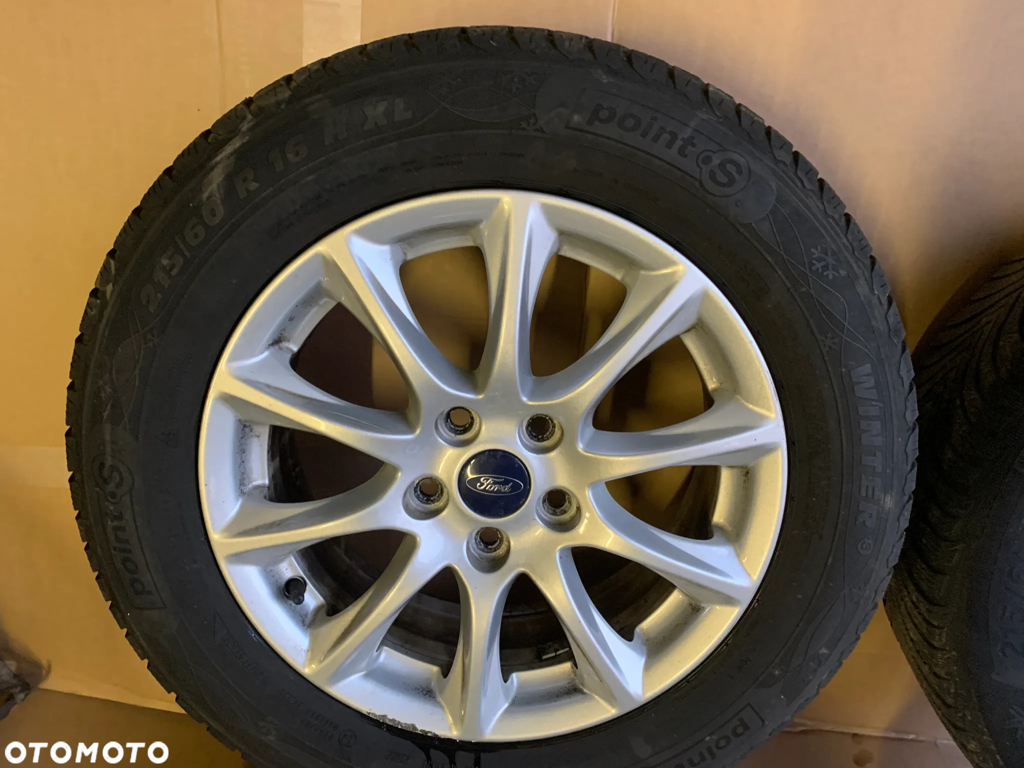 Alufelgi z oponami alusy felgi aluminiowe czujniki 5x108 R16 6.5J ET50 215/60 R16 Ford Mondeo MK5 DS7C-1007-K2A - 7