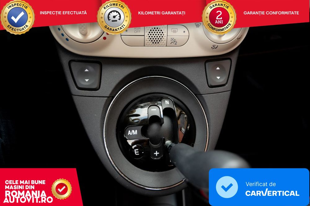 Fiat 500 1.2 Dualogic Cult - 12