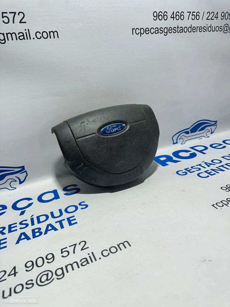 .Airbag Volante Guiador Original Ford Fiesta 5 MK5 6S6AA042B85ACZHGT 2001 - 2008 - 3