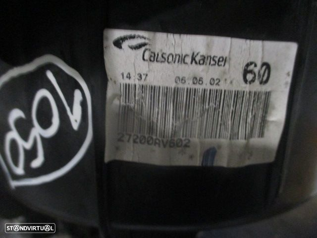Motor Sofagem 27200AV602  6736000401  NISSAN PRIMERA 4 2002 1.8I 115CV 5P PRETO - 4
