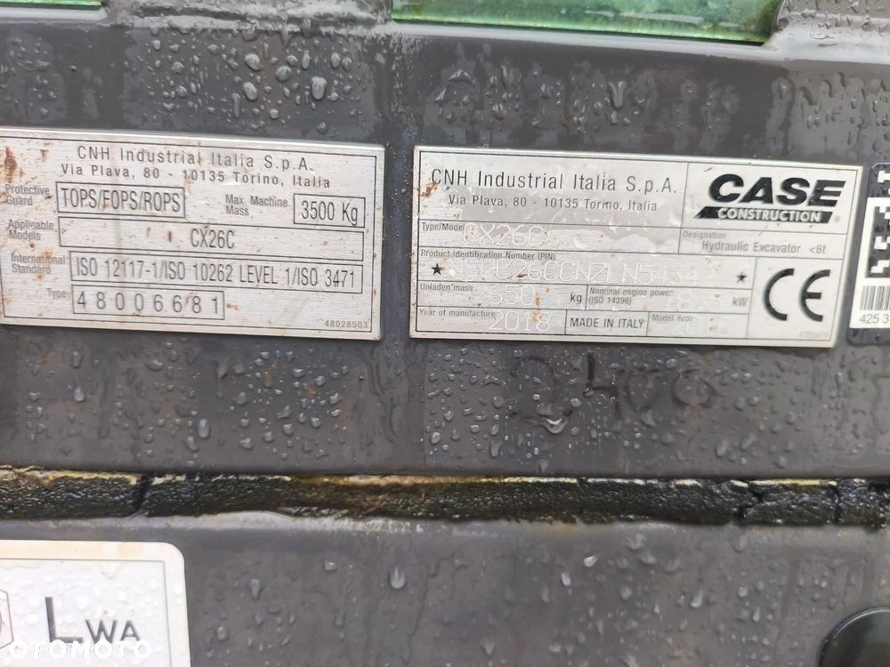 Case CX 26C/JAK MOWA TYLKO 900H - 28