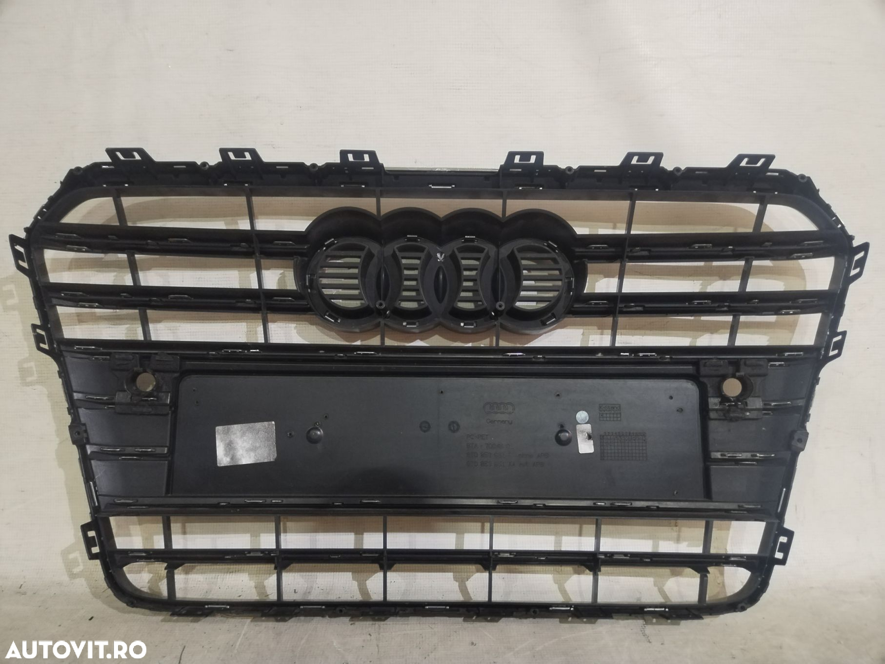 Grila radiator Audi A5, 2012, 2013, 2014, 2015, 2016, cod origine OE 8T0853651T. - 7