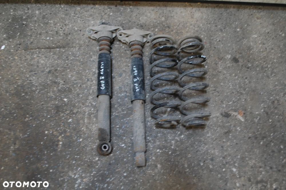 AMORTYZATORY TYŁ TYLNE + SPRĘŻYNY VW GOLF V 1.9 TDI JETTA AUDI A3 8P 2.0 FSI SACHS 1.6 FSI - 9