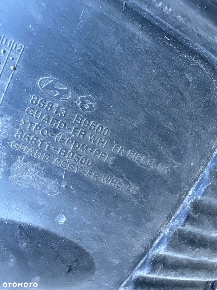 HYUNDAI I10 II LIFT NADKOLE PRAWY LEWY PRZOD 86813-B9500 86814-B9500 - 11