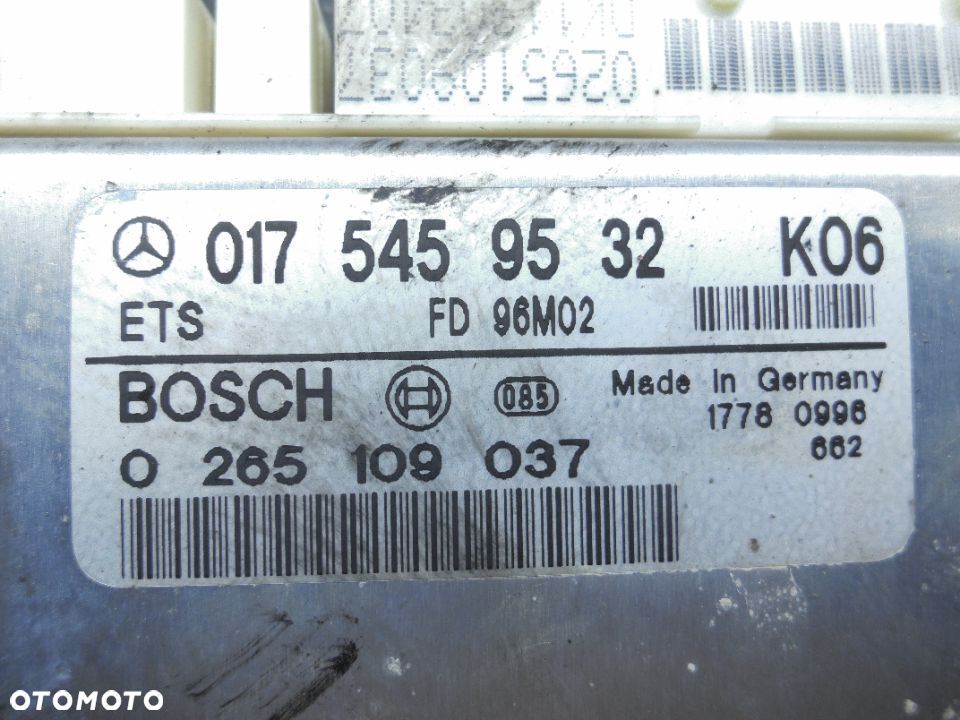 Moduł ETS ABS Mercedes R129 0175459532 C KLASA W202 - 2