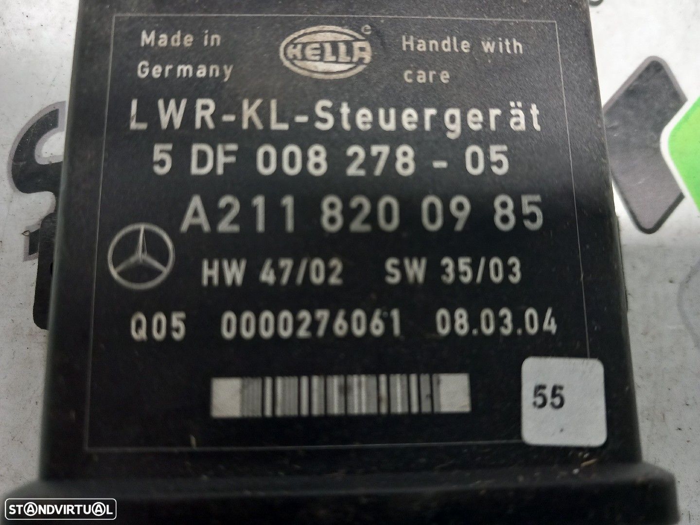 Módulo Eletrónico Mercedes-Benz E-Class (W211) - 1