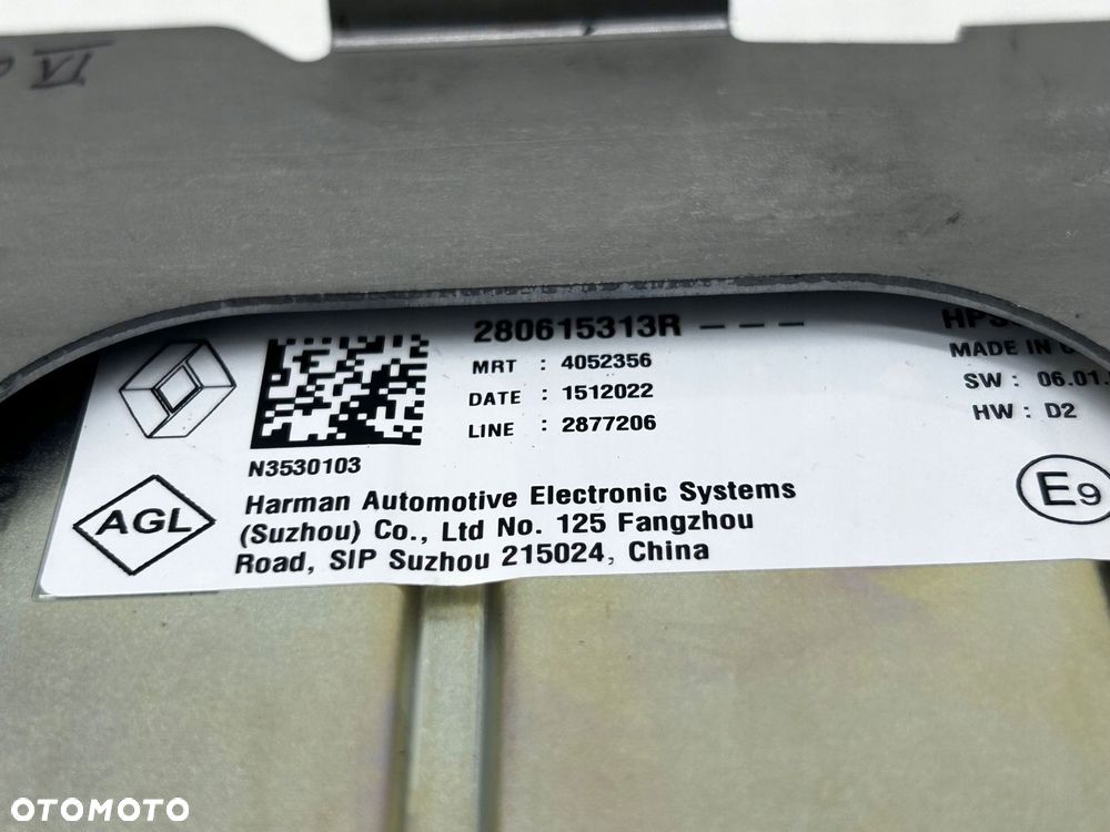 wzmacniacz audio renault espace vi 280615313r - 4