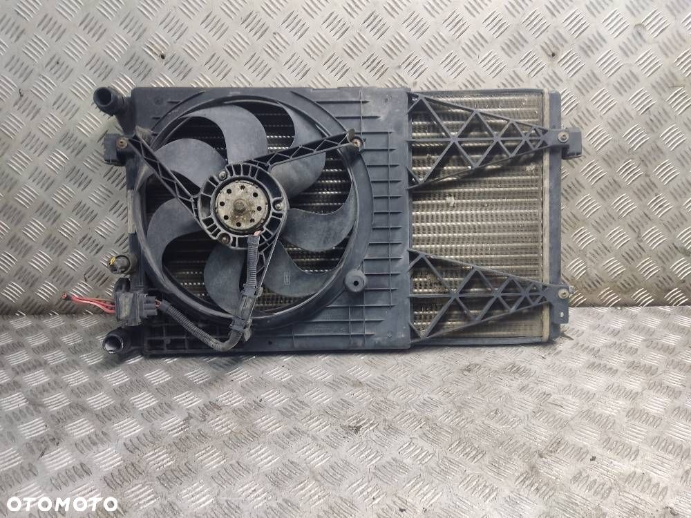 CHŁODNICA WODY + WENTYLATOR AUDI A3 8L 1.6 8V - 1