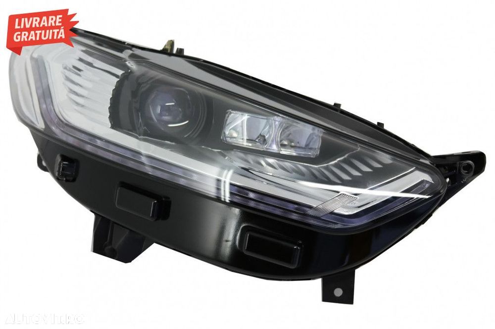 Faruri LED DRL Ford Mondeo MK5 (2013-2018) Semnalizare Secventiala Cro - 4