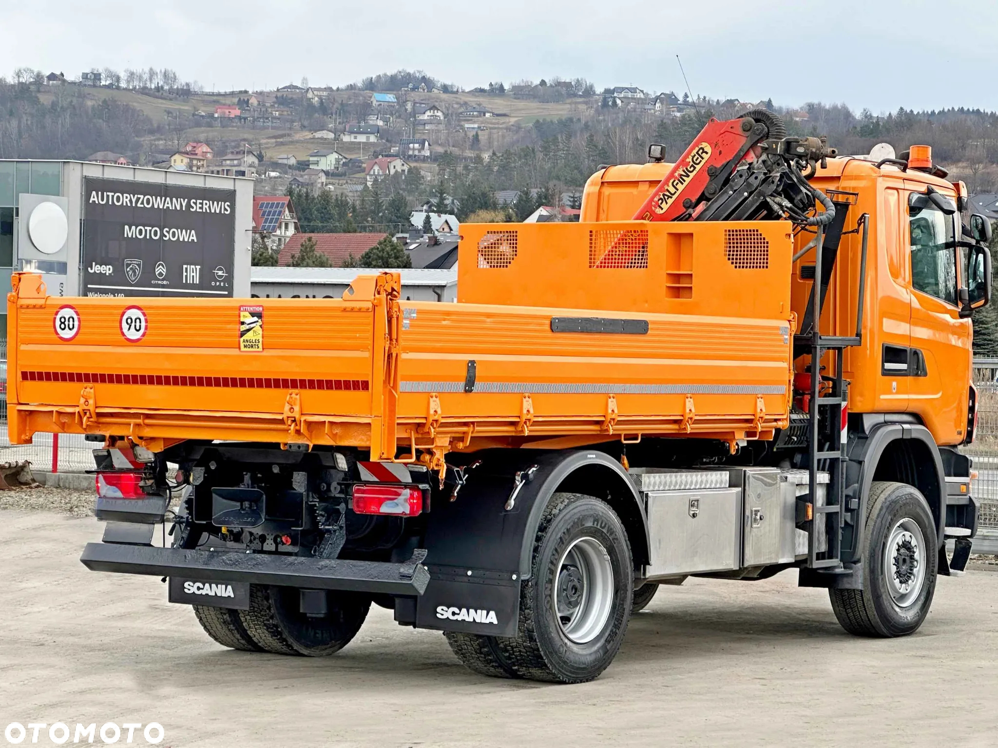 Scania G 360 * WYWROTKA 4,10 m + PK 11002 B + PILOT * 4x4 - 6
