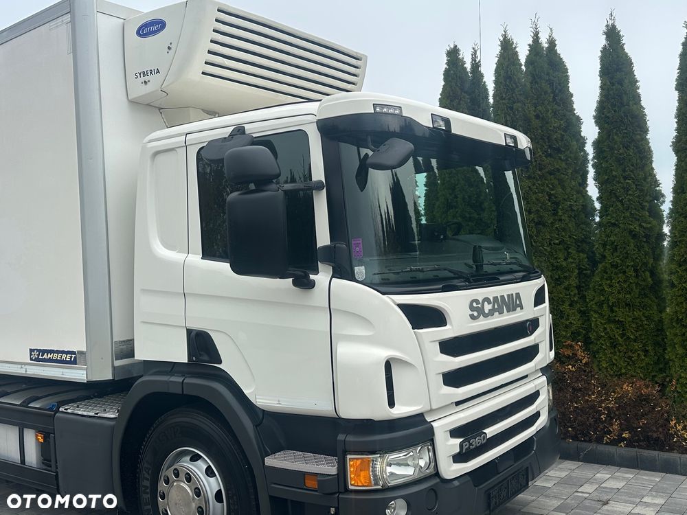 Scania / P360 / 6X2 / CHŁODNIA 7,7 m / Carrier / WINDA / - 10