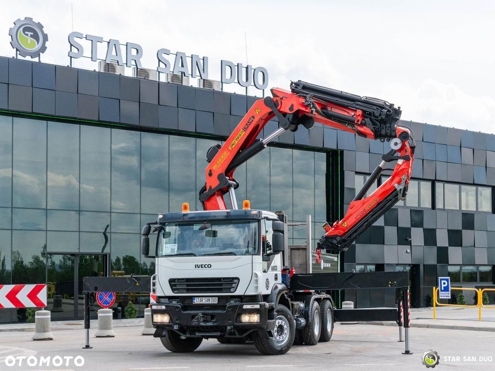 Iveco TRAKKER 450 6x4 PALFINGER PK 44002 HDS Żuraw Fly Jib Ciągnik - 10
