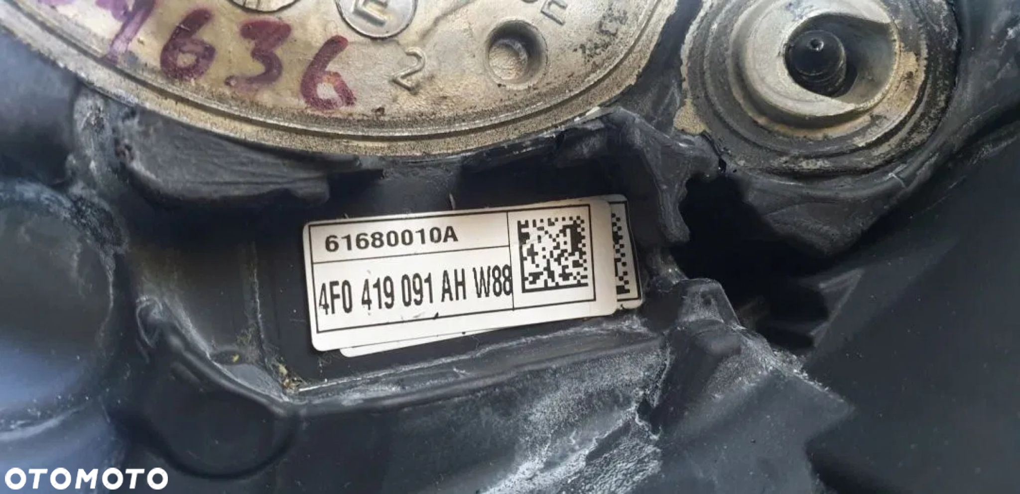 AUDI Q7 4L 05-15R KIEROWNICA CZARNA 4F0419091 AH - 2