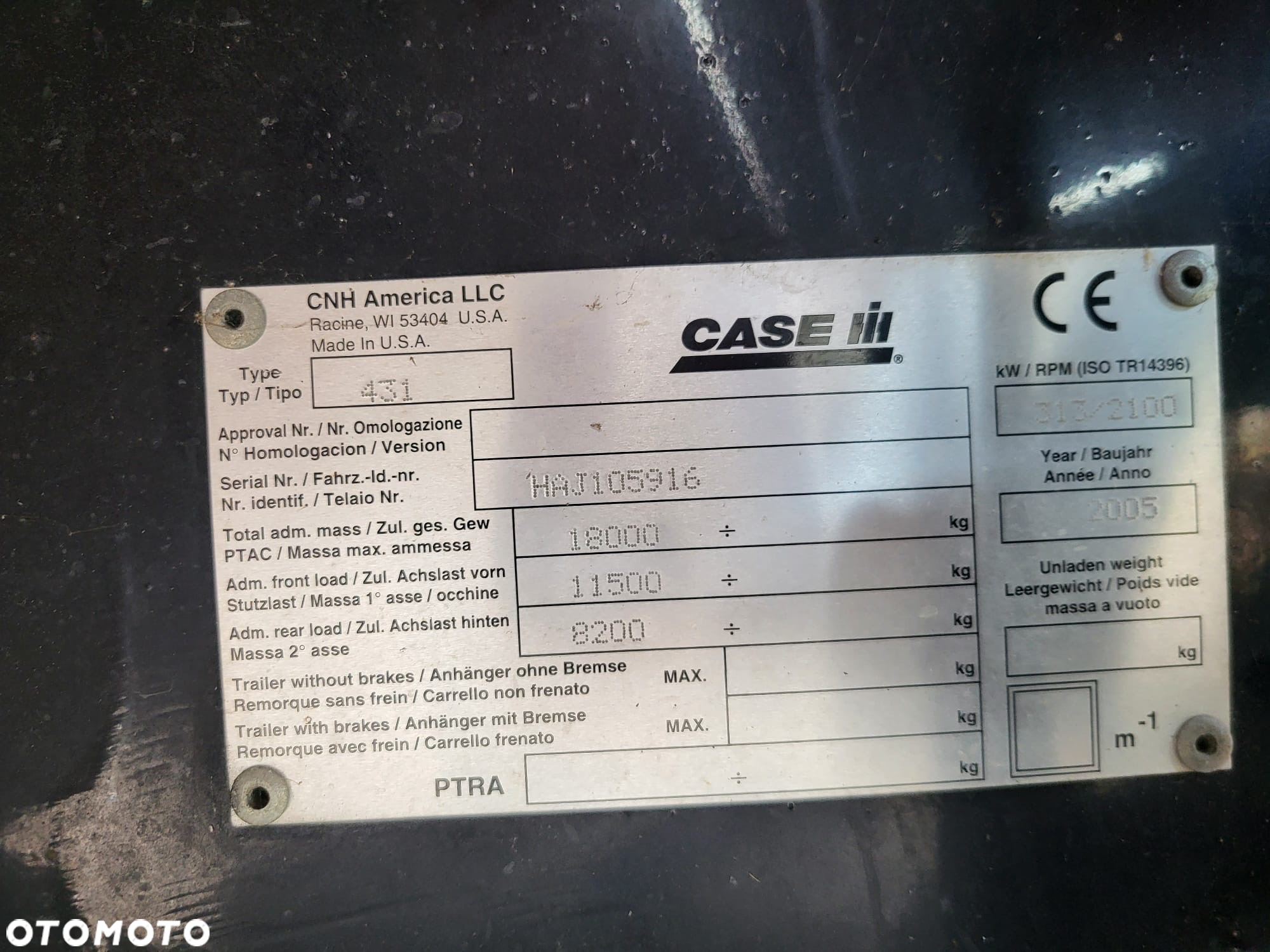 Case IH AFX 8010 - 16
