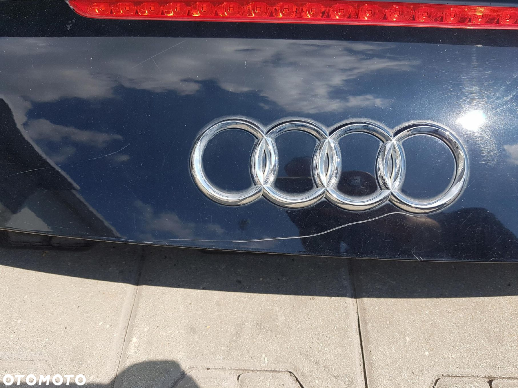 AUDI TT 8J 06-12r KLAPA BAGAŻNIKA TYŁ LY9B - 2