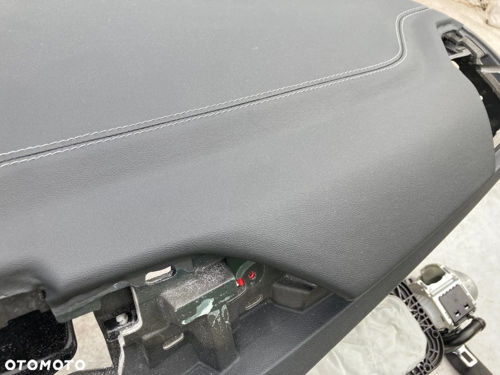 BMW X3 G01 X4 G02 DESKA KONSOLA KOKPIT PULPIT PÓŁKA PARAPET AIRBAG PODUSZKI PASY PAS SKÓRA SZYTA NIĆ - 10