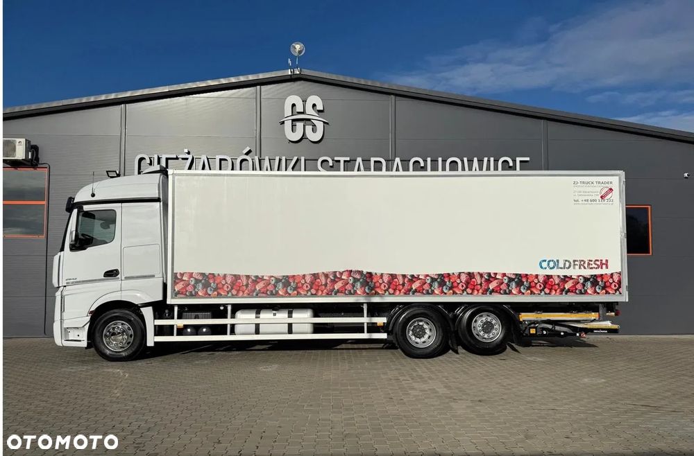 Mercedes-Benz Actros 2542 // chłodnia z windą // 22 Epal // E6 // 6x2 // kühlkoffer, refrigerated box, fridge, рефрижераторный фургон - 3