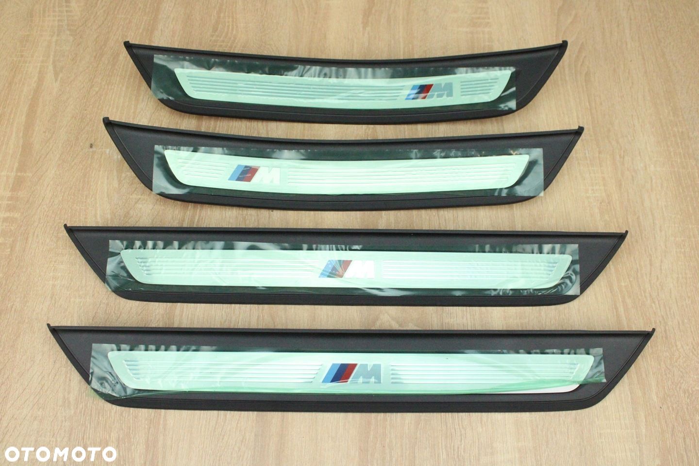 ORYGINALNE NAKŁADKI LISTWY PROGOWE M-PAKIET BMW G30 5A0DB65 9447021 9447022 - 1