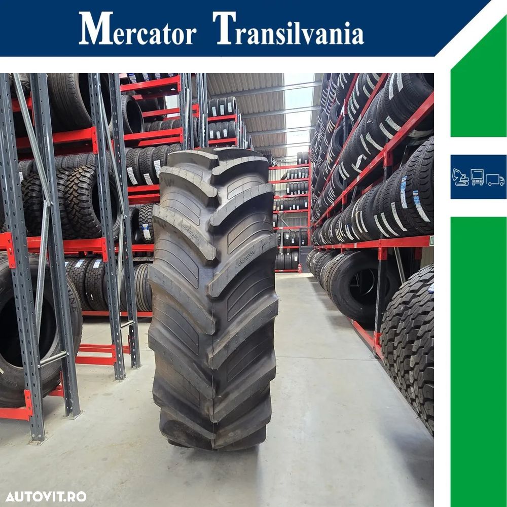 Anvelopa NOUA 650/85R38 Taurus (Michelin), Point HP, Agricola, Tractiune, 173AB/173B, TL - 1